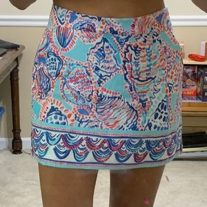 LILY PULITZER SKORT SIZE 0